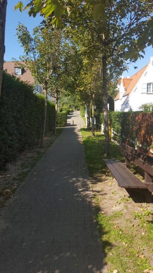 Nieuw App Met Tuin En Terras, Gratis Parking, Aan Zee, Vlakbij Brugge Apartment Duinbergen Exterior photo